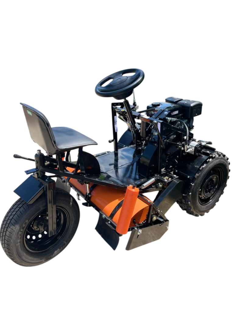 Mexedor de cama de aviário dirigível